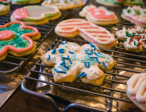 Ein bunter Plätzchenteller aus der Redaktion